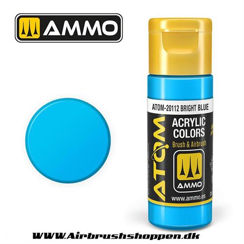 ATOM-20112 Bright Blue  -  20ml  Atom color